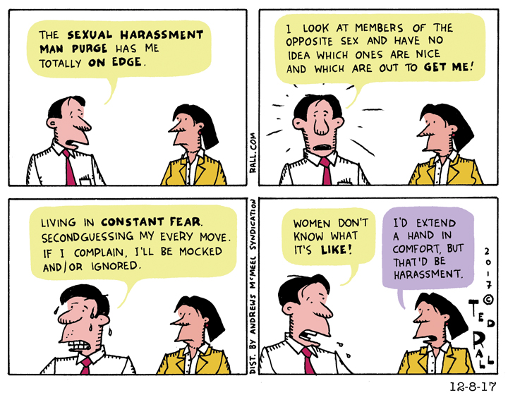 sexual harassment ted rall