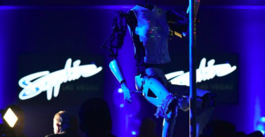 CES 2018 robot videos gallery strippers robot
