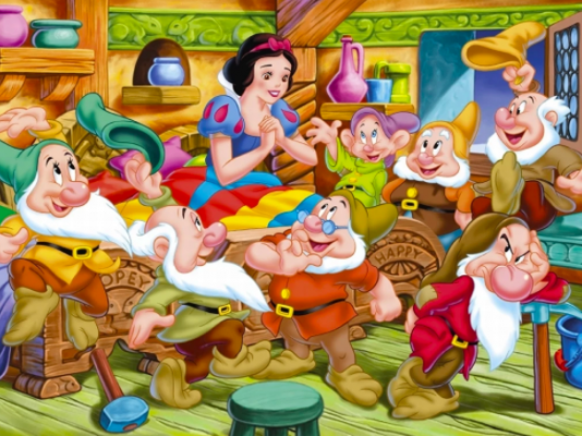 now white and the seven dwarves 1937